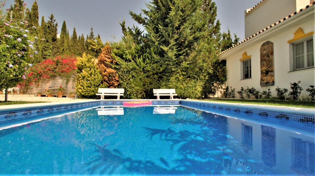 Holiday Villa In 10 Min From Fuengirola Beach With Sea Views Pool Bbq Parking Wifi Aircon Big Garden Mijas Buitenkant foto