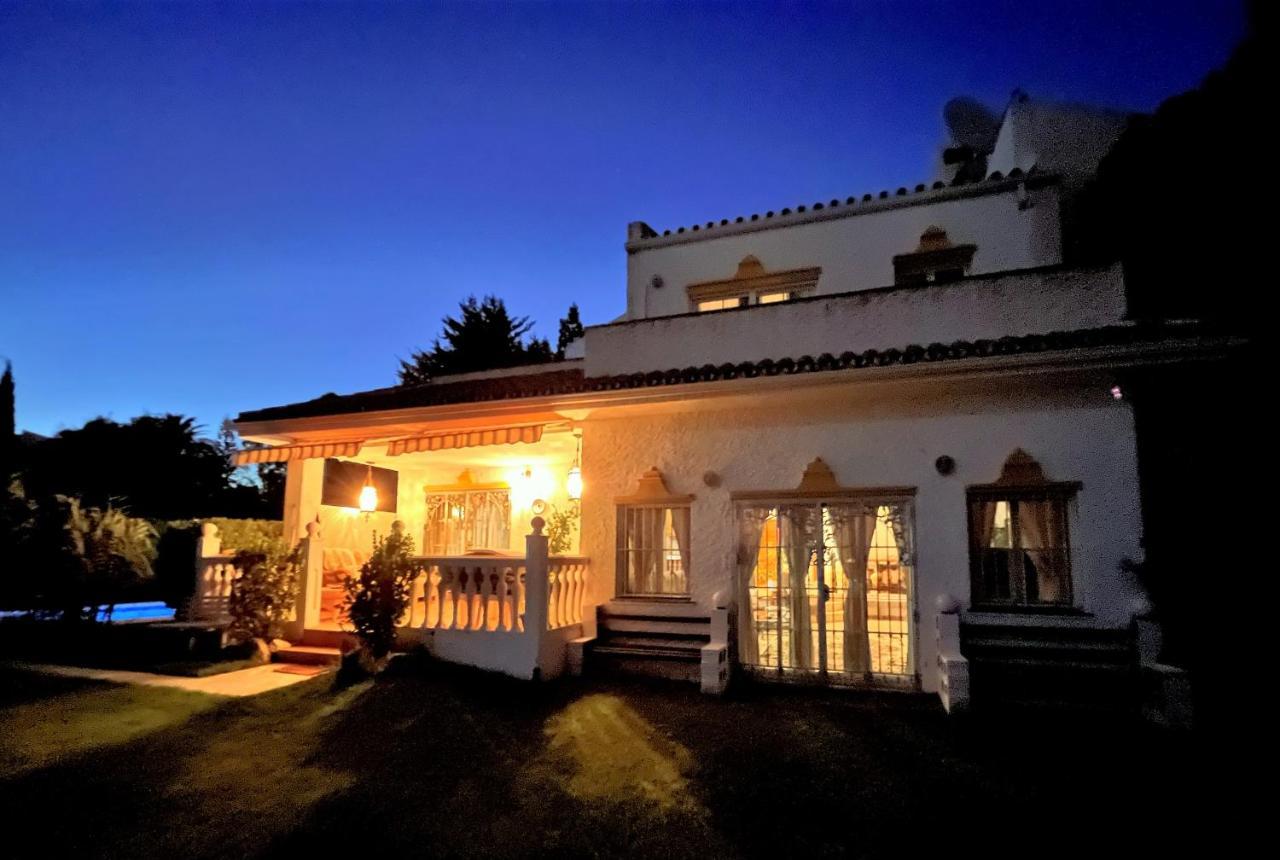 Holiday Villa In 10 Min From Fuengirola Beach With Sea Views Pool Bbq Parking Wifi Aircon Big Garden Mijas Buitenkant foto