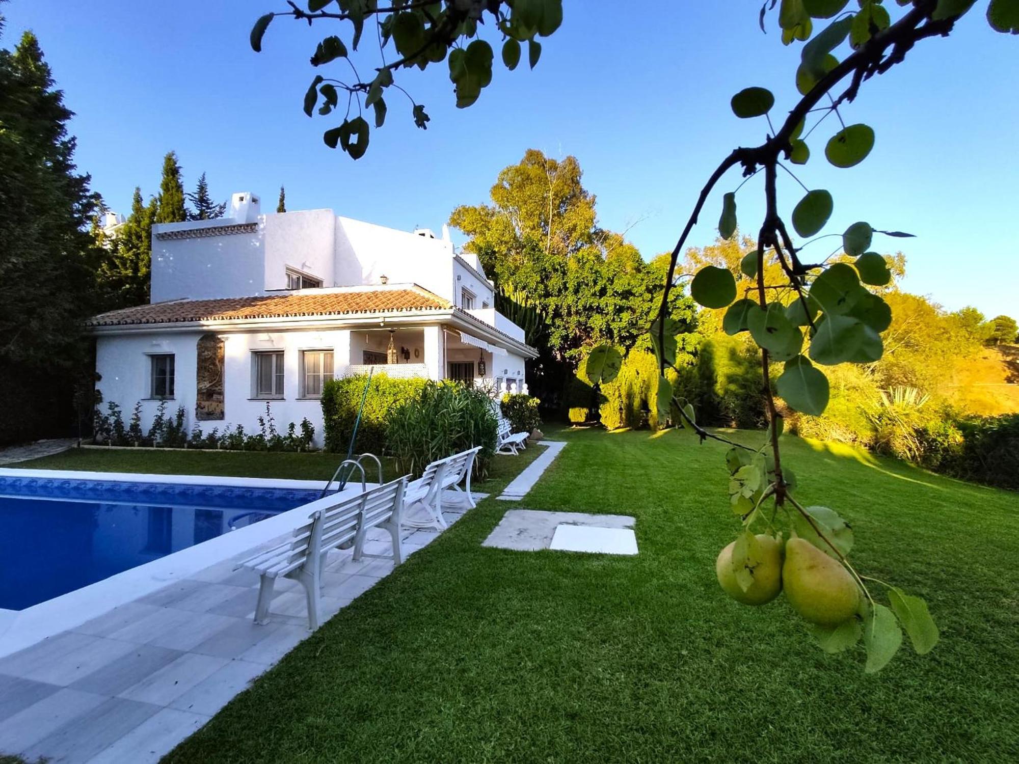 Holiday Villa In 10 Min From Fuengirola Beach With Sea Views Pool Bbq Parking Wifi Aircon Big Garden Mijas Buitenkant foto